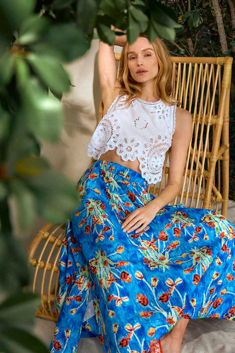 Tulip Bouquet Tatum Skirt S