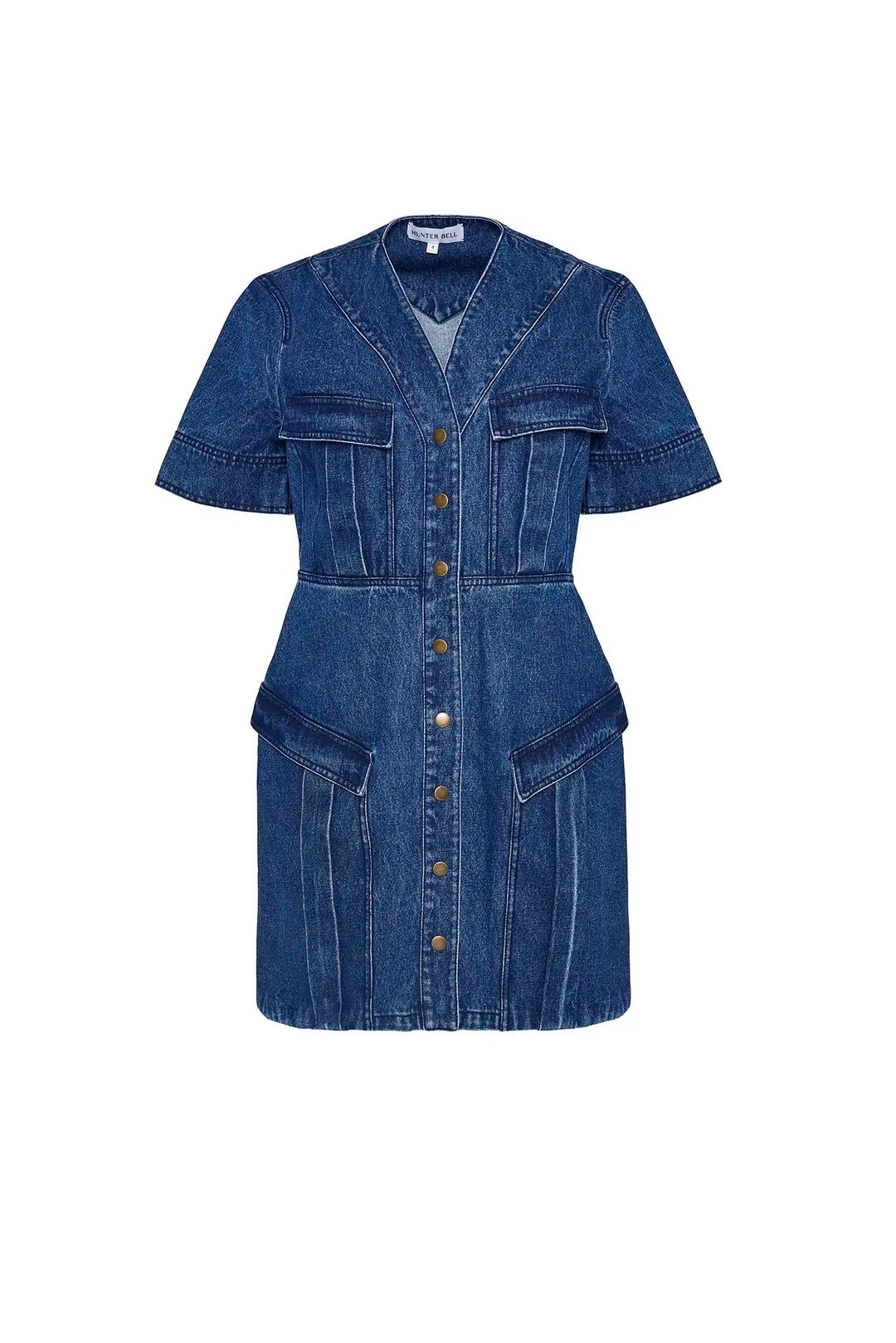 ink blue dresses for weddings Hunter Bell Louise Dress  Bluebird