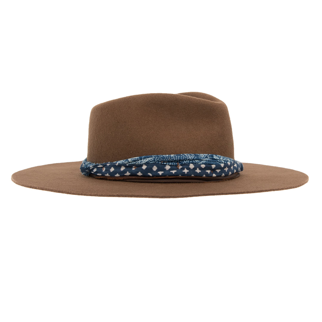 Brown Taos Wool Hat – Two skirts SF display picture 1