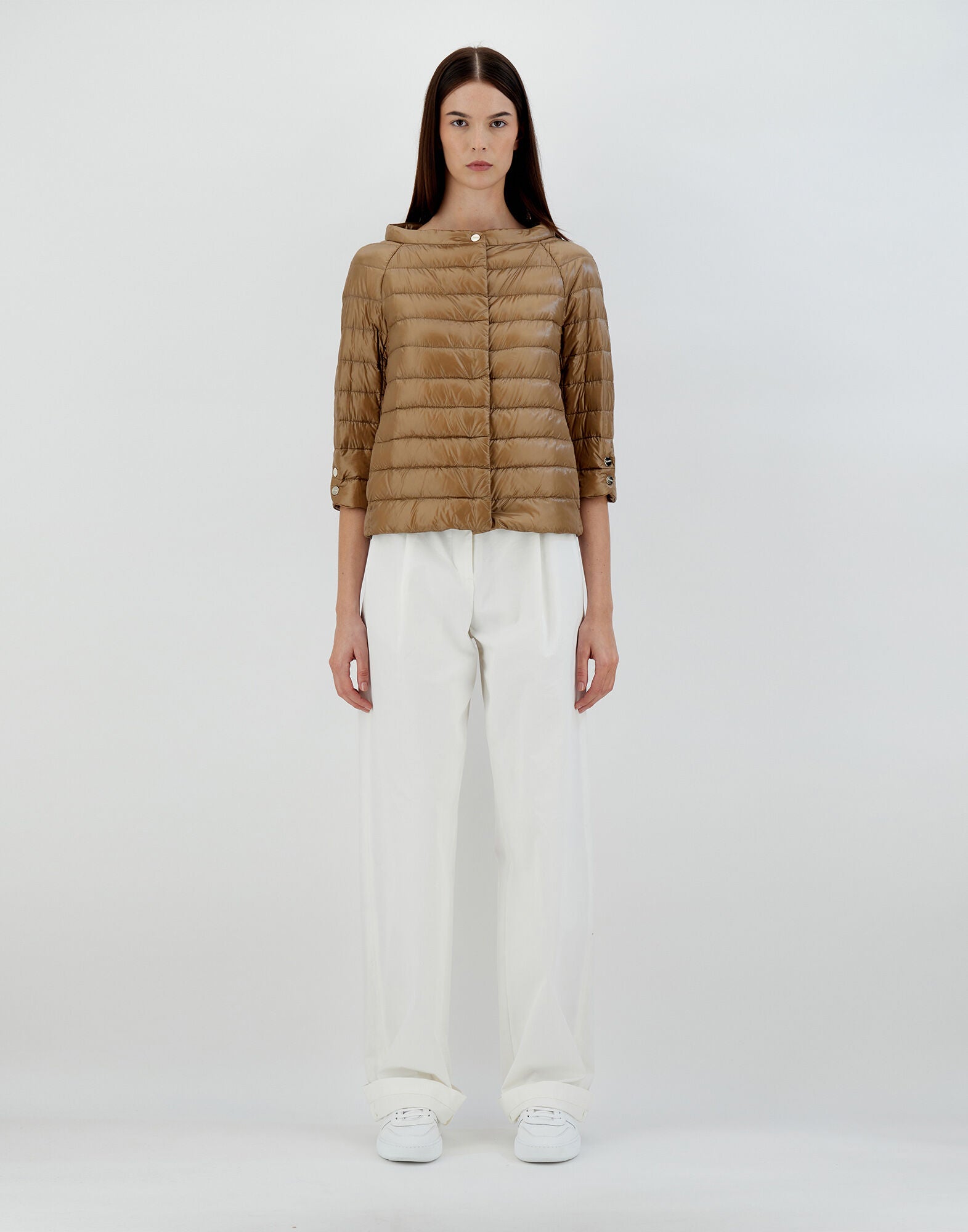 【送料&関税込】Herno New Taffeta Skirt Beige Herno New Taffeta Skirt Beige | italist
