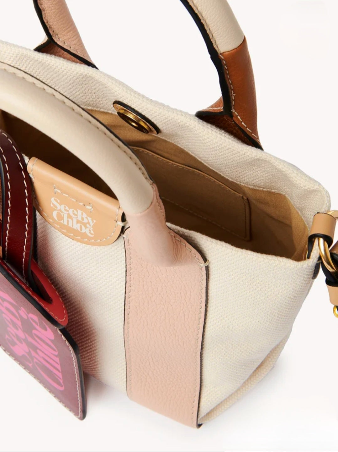 ☆See by Chloe☆ Small LAETIZIA トート CARAMELLO♪ ☆See by Chloe☆ Small LAETIZIA トート CARAMELLO♪ (See by