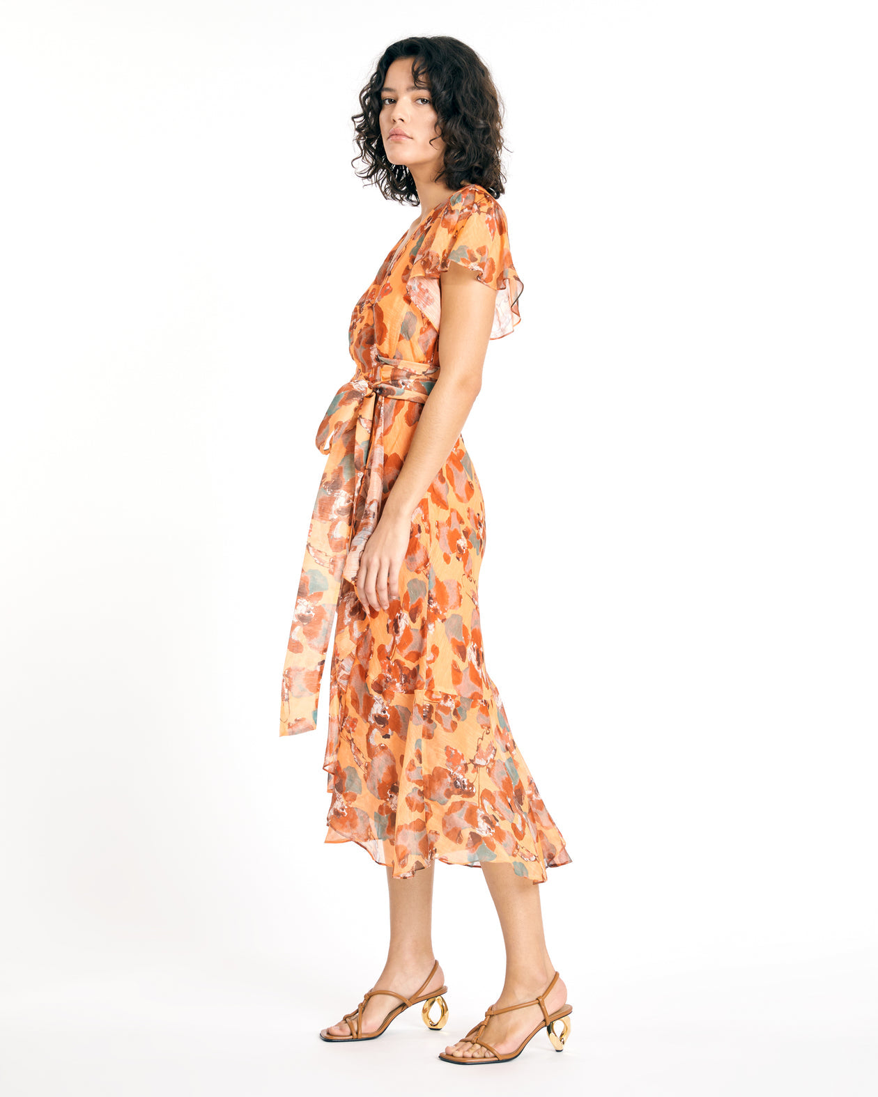 Melon Multi Blaire Dress Two skirts SF